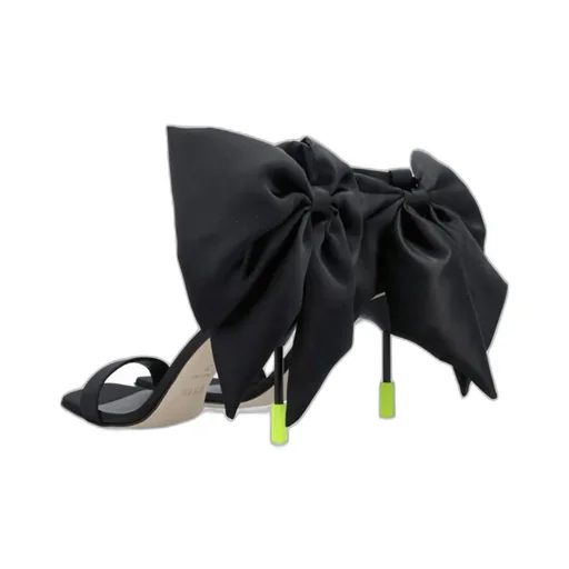 Bow-Detail 100Mm Leather Sandals
