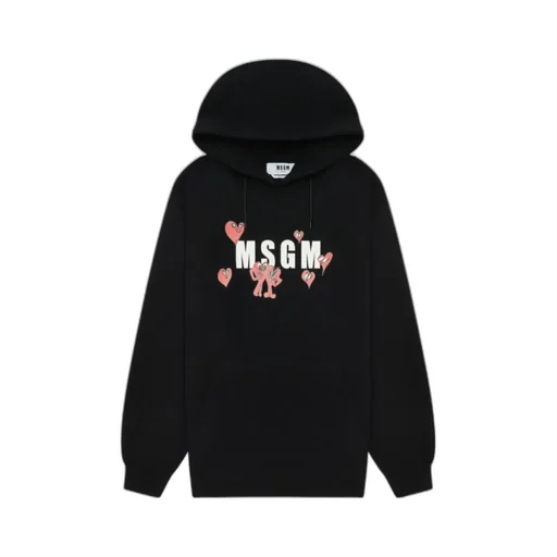 Logo-Print Drawstring Hoodie