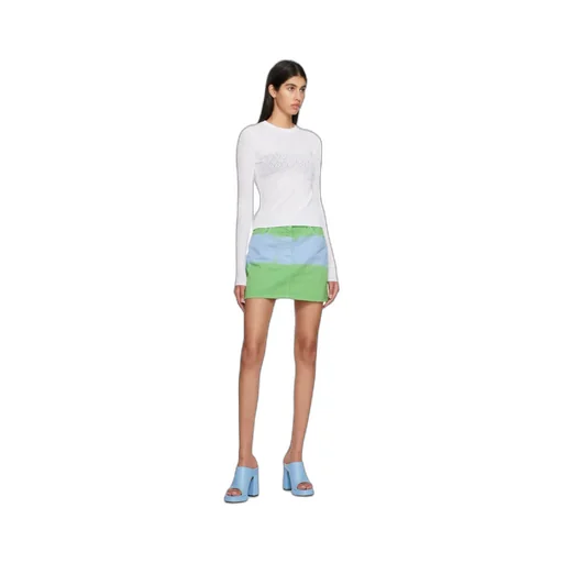T-Shirt With Round Neck And Long Sleeves