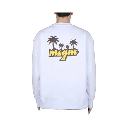 Logo Printed Crewneck Sweatshirt