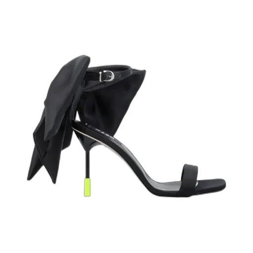Bow-Detail 100Mm Leather Sandals
