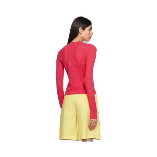 T-Shirt With Round Neck And Long Sleeves