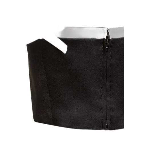 Bow Detailed Cropped Top