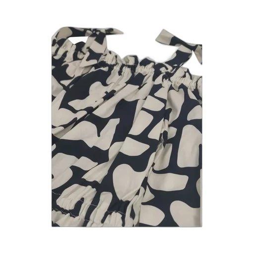 Logo Short-Style Blouse