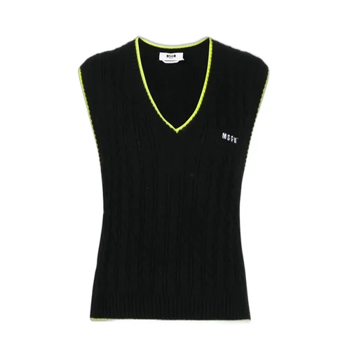 Logo-Embroidered Two-Tone Vest