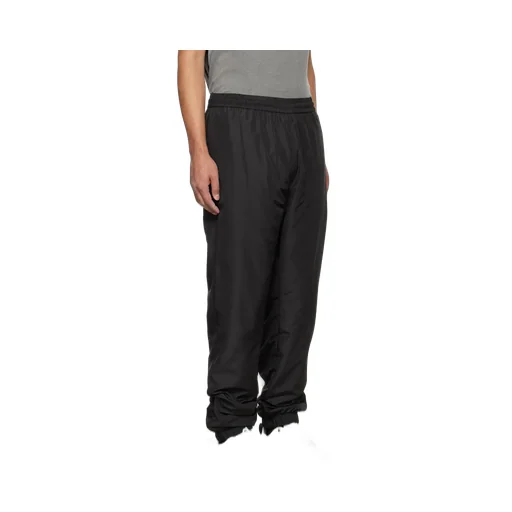 Logo Printed Elastic Waist Pants