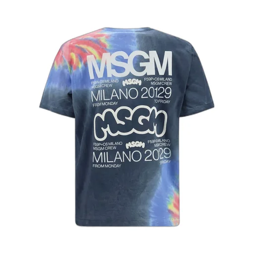 Tie-Dyed Crewneck T-Shirt