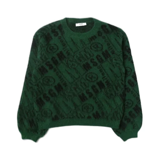 Round Neck Knitted Sweater
