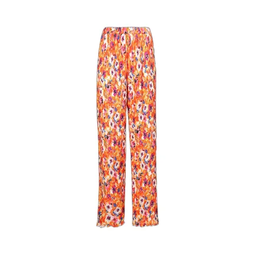 Floral Printed Pleated Pants