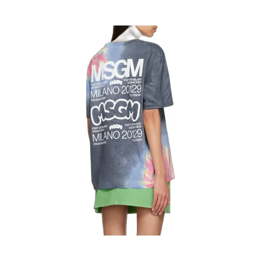 Tie-Dyed Crewneck T-Shirt