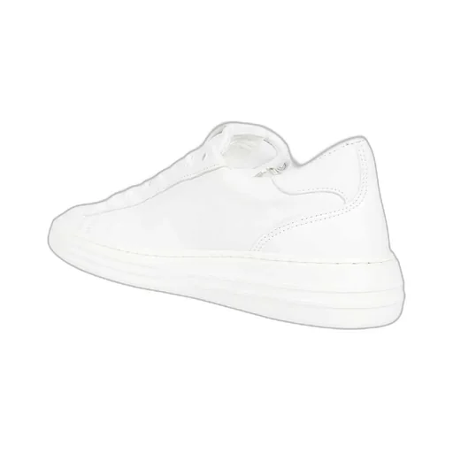 Logo-Detail Leather Sneakers