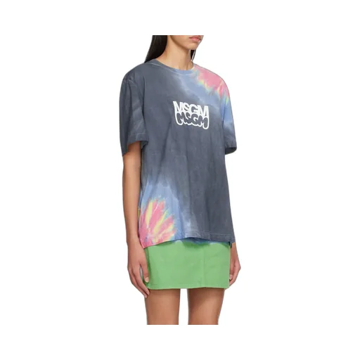 Tie-Dyed Crewneck T-Shirt