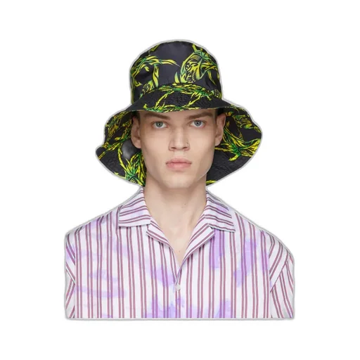 Tribal Shark Print Bucket Hat