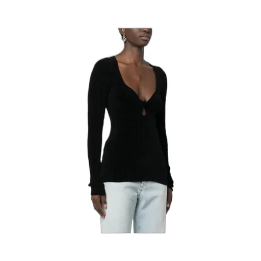 Knot Detailed Slim Fit Top