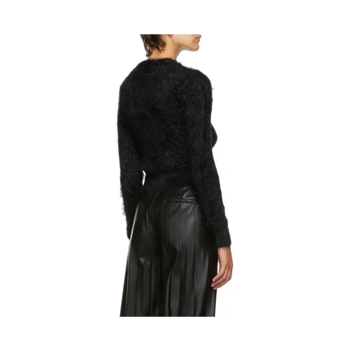 Long-Sleeve Knitted Cardigan