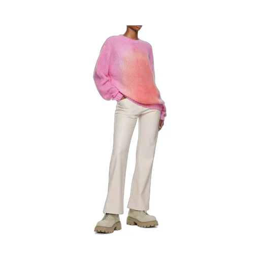 High-Waist Flared Pants