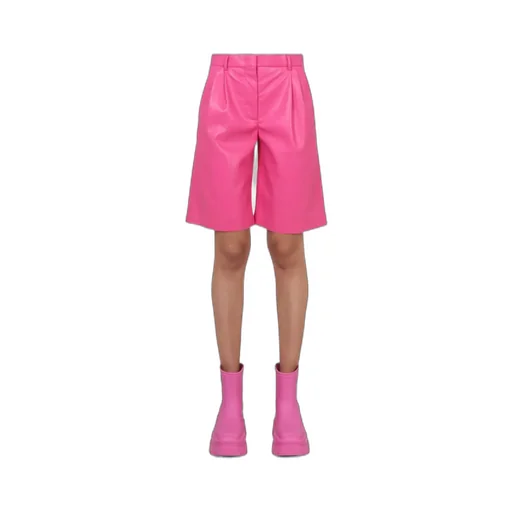 Wide-Leg Knee-Length Shorts