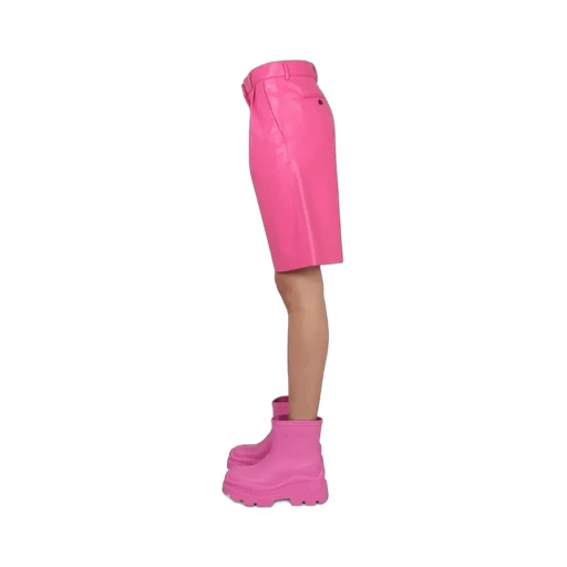 Wide-Leg Knee-Length Shorts