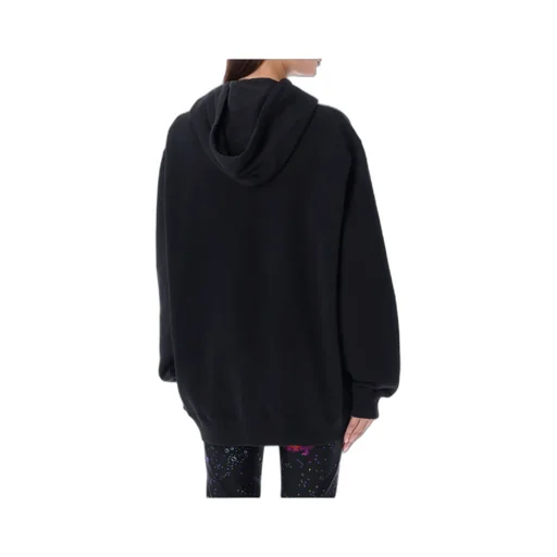 Graphic-Print Drawstring Hoodie
