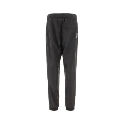 Logo Printed Elastic Waist Pants