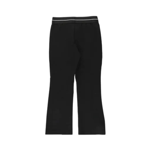 Logo Waist Flared Jersey Trousers