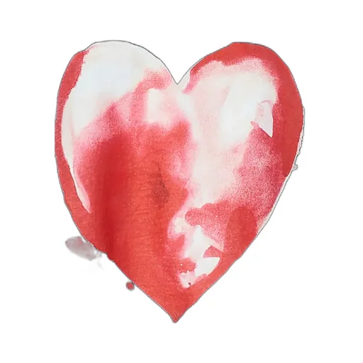 Heart-Print T-Shirt