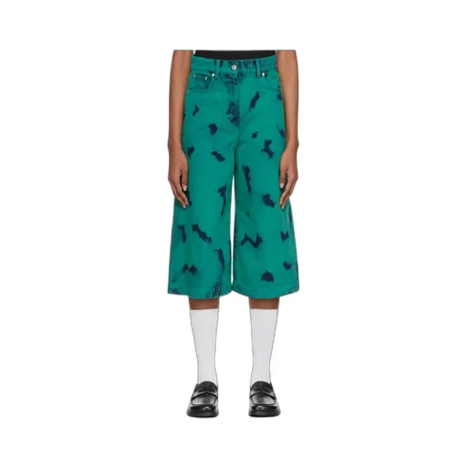 Logo Tie-Dyed Jeans