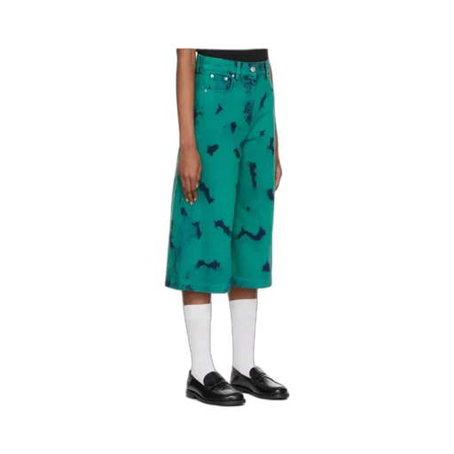Logo Tie-Dyed Jeans
