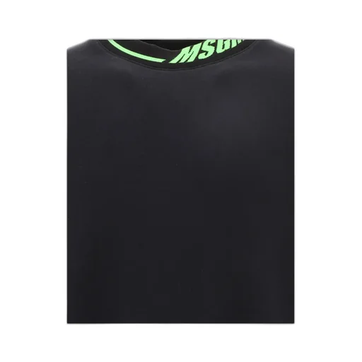 Logo-Collar Cotton Sweatshirt