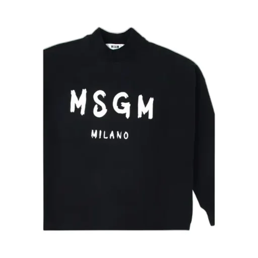 Logo Details Sweater-Style Dress