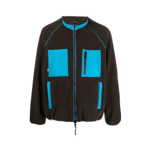 Logo-Patch Zipped Jacket