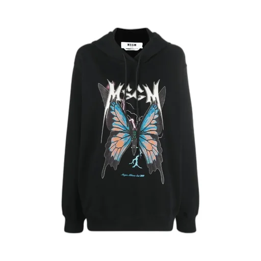 Graphic-Print Cotton Hoodie