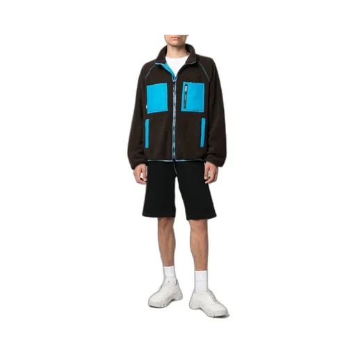 Logo-Patch Zipped Jacket