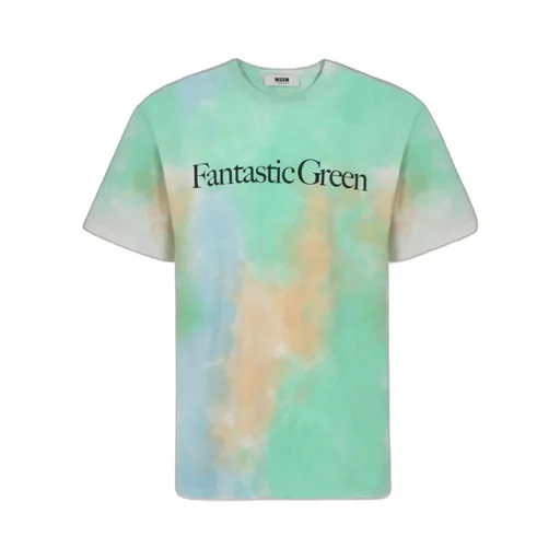 Tie-Dyed Crewneck T-Shirt