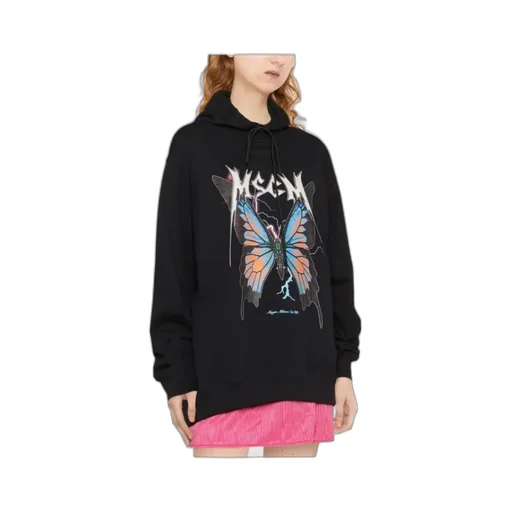 Graphic-Print Cotton Hoodie