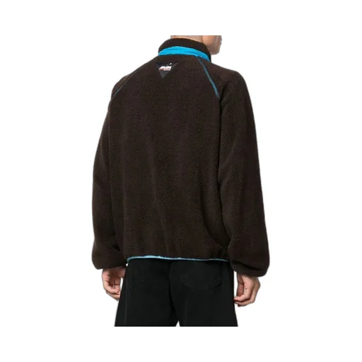 Logo-Patch Zipped Jacket