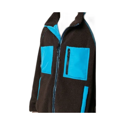 Logo-Patch Zipped Jacket