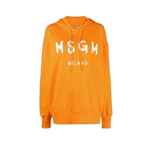 Logo-Print Detail Hoodie