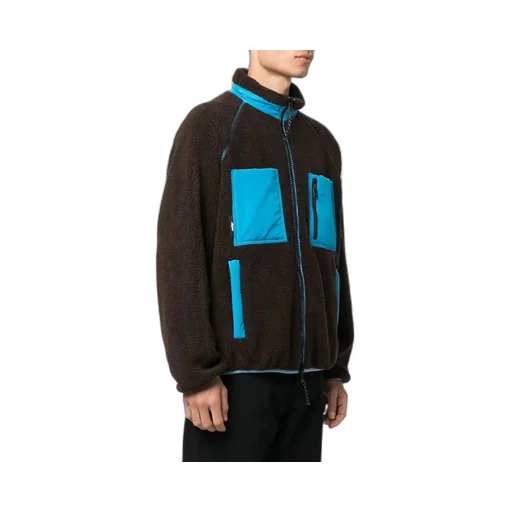 Logo-Patch Zipped Jacket