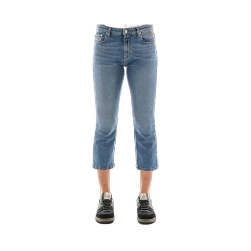 Logo Embroidered Jeans