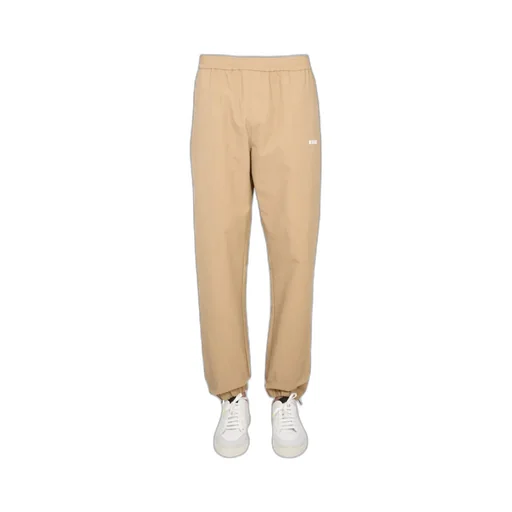 Logo Detailed Elasticated-Waist Pants