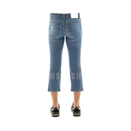 Logo Embroidered Jeans