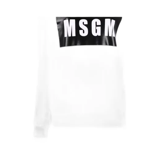 Logo-Print Crew Neck Sweatshirt