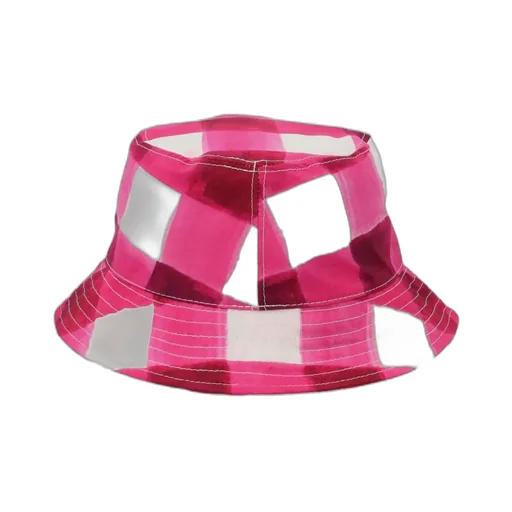 Gingham-Check Bucket Hat