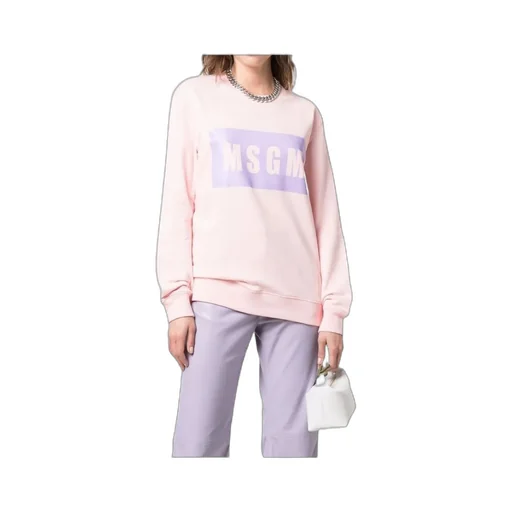 Logo-Print Crew Neck Sweatshirt