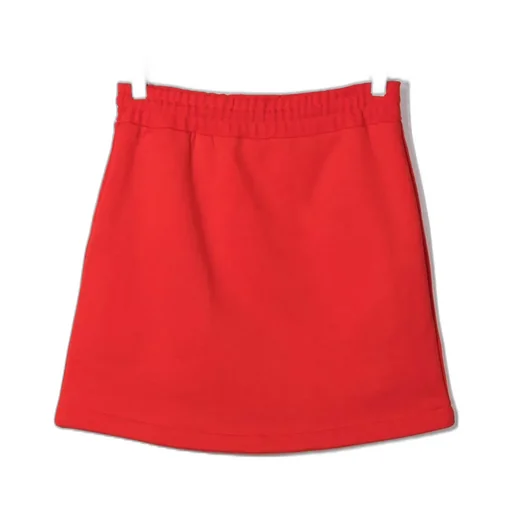 Logo-Print Cotton Miniskirt