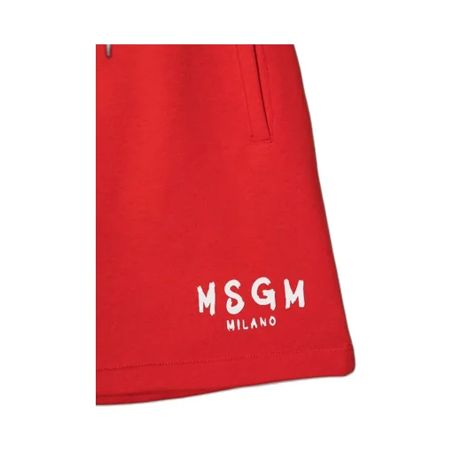 Logo-Print Cotton Miniskirt