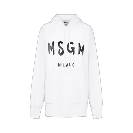 Logo Printed Drawstring Hoodie