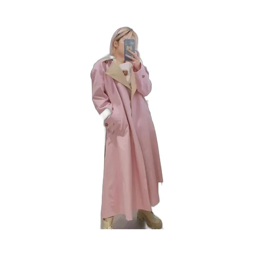 Lapel Belt Trench Coat
