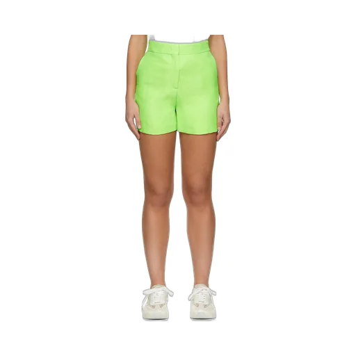 High-Waisted Thigh-Length Shorts